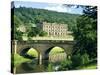 Chatsworth House, Derbyshire, England, UK-Peter Scholey-Stretched Canvas