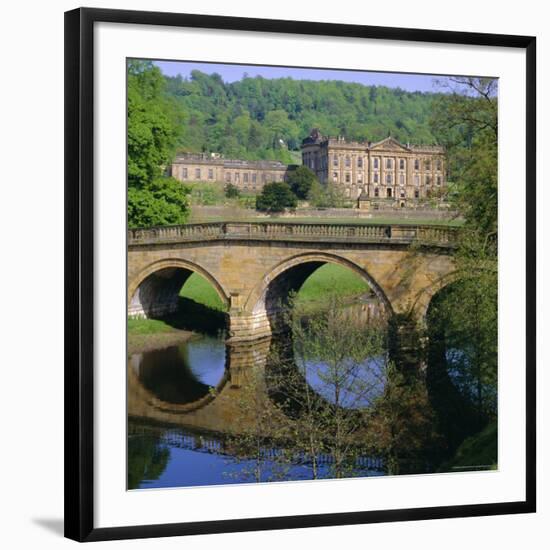 Chatsworth House, Derbyshire, England, UK-Roy Rainford-Framed Photographic Print