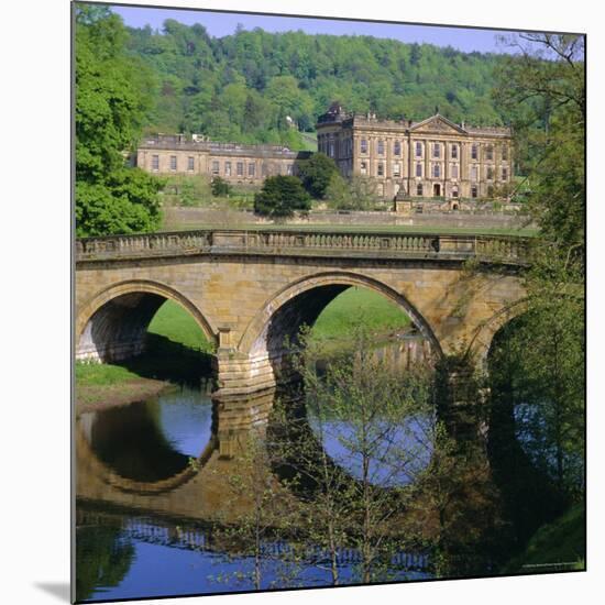 Chatsworth House, Derbyshire, England, UK-Roy Rainford-Mounted Photographic Print