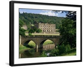 Chatsworth House, Derbyshire, England, United Kingdom-Peter Scholey-Framed Photographic Print