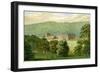 Chatsworth House, Derbyshire, Home of the Duke of Devonshire, C1880-Benjamin Fawcett-Framed Giclee Print