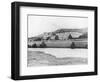 Chatsworth House from across the River Derwent, Derbyshire, Late 19th or Early 20th Century-null-Framed Giclee Print