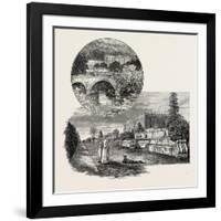 Chatsworth House Is a Stately Home in North Derbyshire-null-Framed Giclee Print