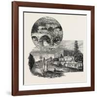 Chatsworth House Is a Stately Home in North Derbyshire-null-Framed Giclee Print