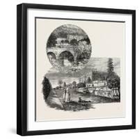 Chatsworth House Is a Stately Home in North Derbyshire-null-Framed Giclee Print