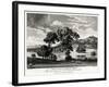 Chatsworth in Derbyshire, the Seat of His Grace the Duke of Devonshire, 1775-Michael Angelo Rooker-Framed Giclee Print