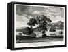 Chatsworth in Derbyshire, the Seat of His Grace the Duke of Devonshire, 1775-Michael Angelo Rooker-Framed Stretched Canvas