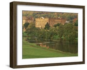 Chatsworth, Near Bakewell, Peak District National Park, Derbyshire, England, United Kingdom, Europe-Neale Clarke-Framed Photographic Print