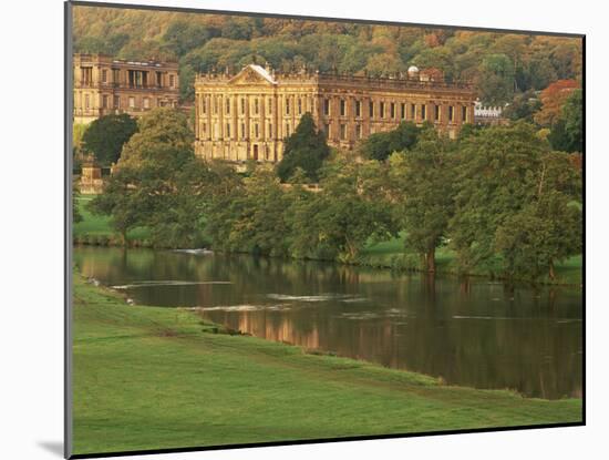 Chatsworth, Near Bakewell, Peak District National Park, Derbyshire, England, United Kingdom, Europe-Neale Clarke-Mounted Photographic Print