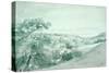 Chatsworth Park 99-John Constable-Stretched Canvas