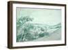 Chatsworth Park 99-John Constable-Framed Giclee Print