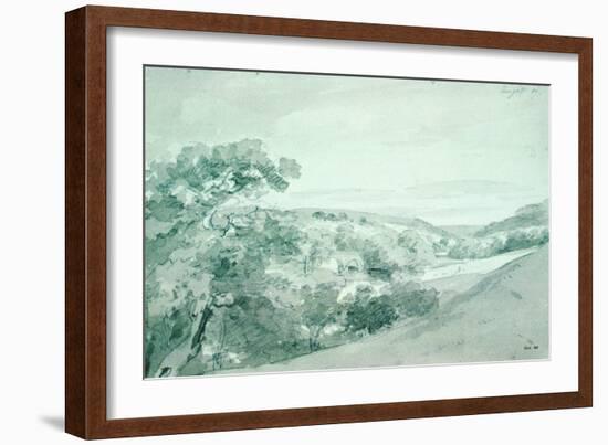 Chatsworth Park 99-John Constable-Framed Giclee Print