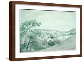 Chatsworth Park 99-John Constable-Framed Giclee Print