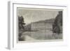 Chatsworth, Side View of House from Grounds-null-Framed Giclee Print