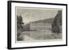 Chatsworth, Side View of House from Grounds-null-Framed Giclee Print