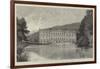 Chatsworth, Side View of House from Grounds-null-Framed Giclee Print