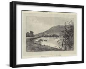 Chatsworth, the Seat of the Duke of Devonshire-Charles Auguste Loye-Framed Giclee Print