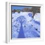 Chatsworth, Winter Tree Shadows, 2013-Andrew Macara-Framed Giclee Print