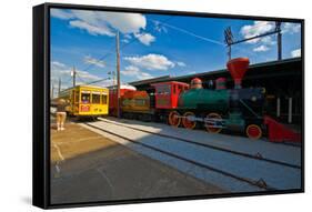 Chattanooga Choo Choo at the Creative Discovery Museum, Chattanooga, Tennessee, USA-null-Framed Stretched Canvas