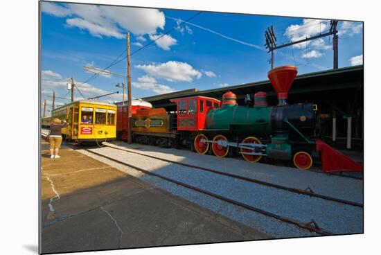Chattanooga Choo Choo at the Creative Discovery Museum, Chattanooga, Tennessee, USA-null-Mounted Photographic Print