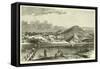 Chattanooga from the North Bank of the Tennessee, September 1863-null-Framed Stretched Canvas