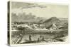 Chattanooga from the North Bank of the Tennessee, September 1863-null-Stretched Canvas