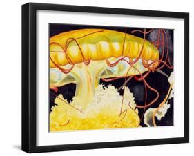 Chattanooga Jellyfish-Jennifer Redstreake Geary-Framed Art Print