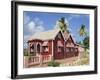 Chattel House, Speightstown, Barbados, West Indies, Caribbean, Central America-Hans Peter Merten-Framed Photographic Print