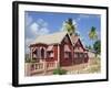 Chattel House, Speightstown, Barbados, West Indies, Caribbean, Central America-Hans Peter Merten-Framed Photographic Print