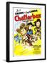 Chatterbox, US poster, Joe E. Brown, Rosemary Lane, Judy Canova, 1946-null-Framed Art Print