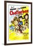 Chatterbox, US poster, Joe E. Brown, Rosemary Lane, Judy Canova, 1946-null-Framed Art Print