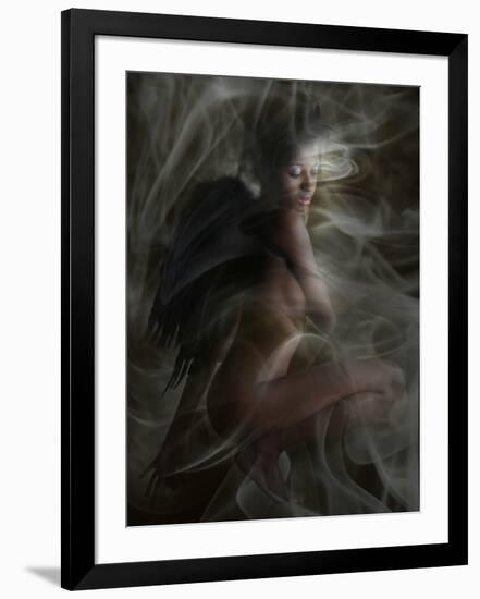 Chatterspace-Lynne Davies-Framed Photographic Print