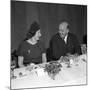 Chatting after Dinner at a Social Function at Spillers Foods, Gainsborough, Lincolnshire, 1962-Michael Walters-Mounted Photographic Print