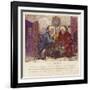 Chatting from Boswell's Hebridean Journey-Thomas Rowlandson-Framed Giclee Print