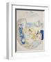 Chatting on the Danish Beach-Gerda Wegener-Framed Giclee Print