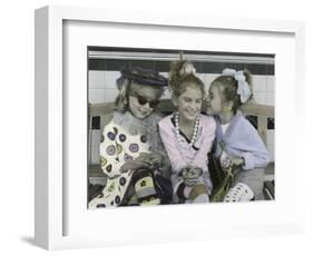 Chatty Girls-Gail Goodwin-Framed Giclee Print