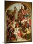 Chaucer at the Court of Edward III, 1847-1852-Ford Madox Brown-Mounted Premium Giclee Print