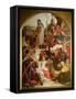 Chaucer at the Court of Edward III, 1847-1852-Ford Madox Brown-Framed Stretched Canvas