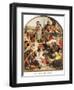 Chaucer at the Court of Edward III, c.1940s-Ford Madox Brown-Framed Premium Giclee Print