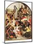 Chaucer at the Court of Edward III, c.1940s-Ford Madox Brown-Mounted Premium Giclee Print