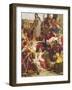 Chaucer at the Court of Edward III-Ford Madox Brown-Framed Giclee Print