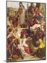 Chaucer at the Court of Edward III-Ford Madox Brown-Mounted Giclee Print