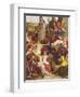 Chaucer at the Court of Edward III-Ford Madox Brown-Framed Giclee Print