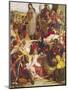 Chaucer at the Court of Edward III-Ford Madox Brown-Mounted Giclee Print