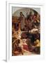 Chaucer at the Court of Edward III-Ford Madox Brown-Framed Art Print