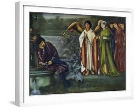 Chaucer's Dream of Good Women. 1865-Edward Burne-Jones-Framed Giclee Print