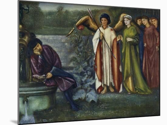 Chaucer's Dream of Good Women. 1865-Edward Burne-Jones-Mounted Giclee Print