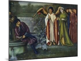 Chaucer's Dream of Good Women. 1865-Edward Burne-Jones-Mounted Giclee Print