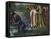 Chaucer's Dream of Good Women. 1865-Edward Burne-Jones-Framed Stretched Canvas