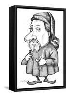 Chaucer-Gary Brown-Framed Stretched Canvas